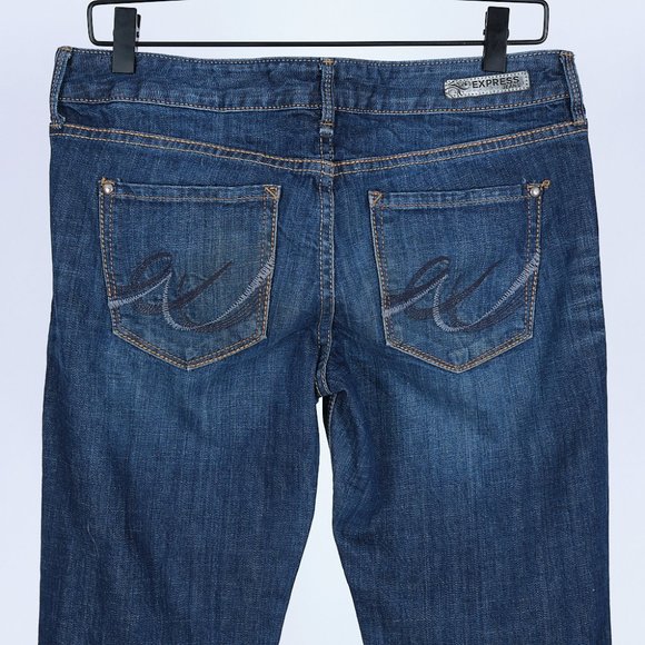 Express Bootcut Jeans Size 8l - Picture 8 of 11